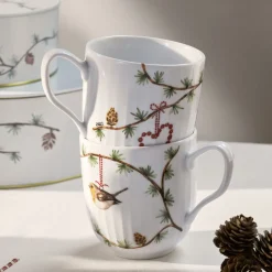 KÄHLER DESIGN Kãhler Hammershøi Jul Julekrus 2023 33 cl Hvit