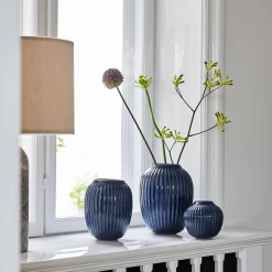 KÄHLER DESIGN Kähler Hammershøi Vase 21cm Indigo