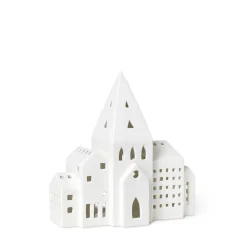 KÄHLER DESIGN Kähler Urbania Lyshus By 21cm Hvit