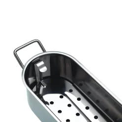 Lifetime Brands Europe ltd Kitchencraft Fiskekjele 45cm Rustfritt Stål