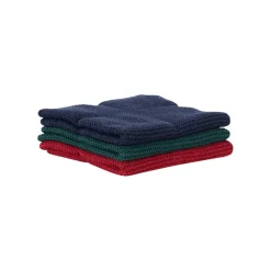 CHRISTIANIA 1739 Klut Rød/Grøn/Blå 25X25cm 3pk