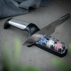 GLOBAL Knivsliper m/3 Hjul Sort/RFR