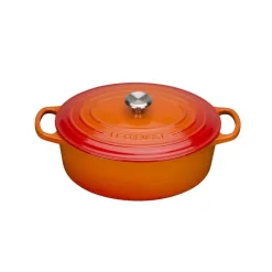 LE CREUSET Oval Støpejernsgryte 4,1L/27cm Volcanic