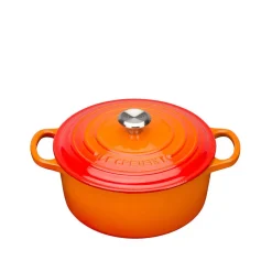 LE CREUSET Støpejernsgryte 3,3L/ 22cm Volcanic