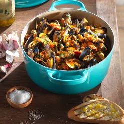 LE CREUSET Støpejernsgryte 4,2L/24cm Caribbean