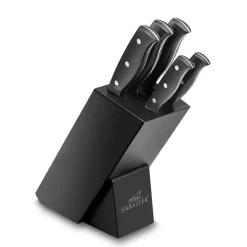 LION SABATIER Mon Bloc Knivblokk m/Kniver 6 Deler Sort