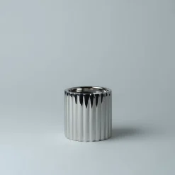 LØVE Løve Vinje Telysholder Rustfritt Stål 9cm Sølv