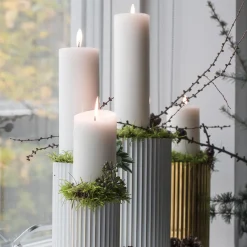 LYNGBY Porcelæn Vase 20,5cm Gull