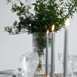 LYNGBY Porcelæn Vase 20,5cm Klart Glass