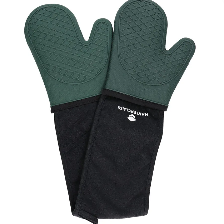 Lifetime Brands Europe ltd Masterclass Grytevotter Silikon 2 stk Grønn