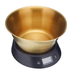 Lifetime Brands Europe ltd Masterclass Kjøkkenvekt 5kg Sort & Gull