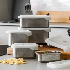 Lifetime Brands Europe ltd Masterclass Oppbevaringsboks 750ml Rustfritt Stål