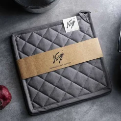 NORGESGLASSET Grytekluter 2pk Grå