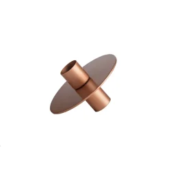 NORGESGLASSET Lysholder til Norgesflaske Rosegull