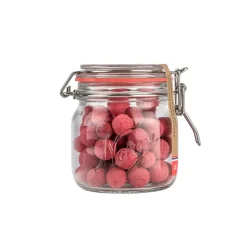 NORGESGLASSET Norgesglass Lakriskuler med Hvit Sjokolade & Bringebær