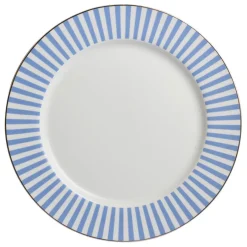 NOVA Abby Tallerken 26cm Blå m/Gullkant