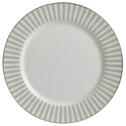NOVA Abby Tallerken 26cm Grønn m/Gullkant