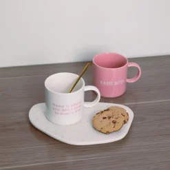 NOVA Dynamic Krus m/Tekst 450ml Hvit