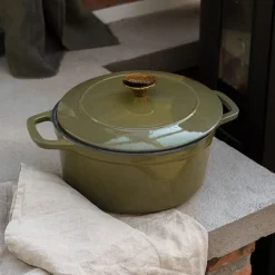 NOVA Dynamic Støpejernsgryte Oliven 4,3L 24cm