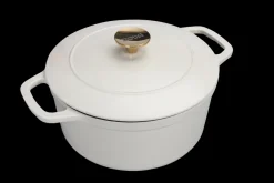 NOVA Dynamic Støpejernsgryte 4,3L 24cm Beige