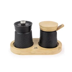 PEUGEOT Bali Støpejern Pepperkvern + Saltdispenser