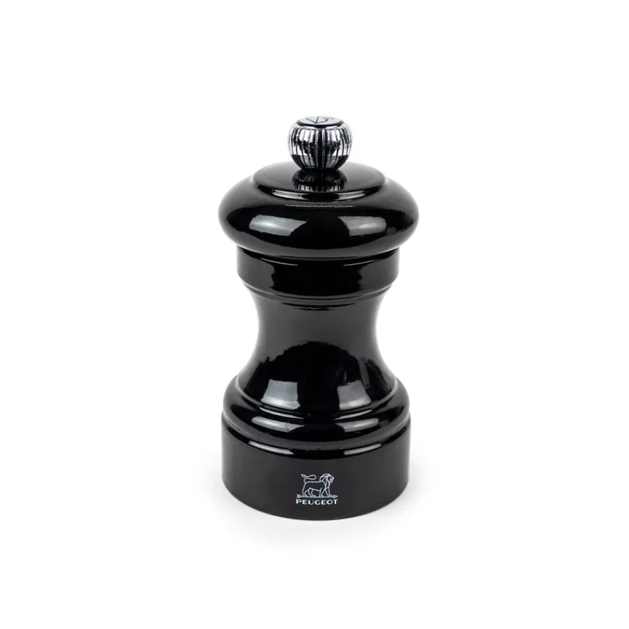 PEUGEOT Bistro Pepperkvern 10cm Svart Lakkert