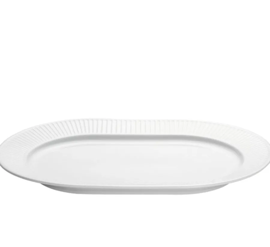 PILLIVUYT Plisse Ovalt Serveringsfat 36cm