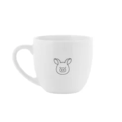 PORSGRUNDS PORSELÆNSFABRIK Porsgrund Porselænsfabrik Hashtag Sølekopp Krus 38cl