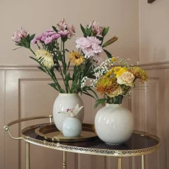 PORSGRUNDS PORSELÆNSFABRIK Porsgrunds Porselænsfabrik Soft Vase 11cm Off-White