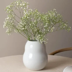 PORSGRUNDS PORSELÆNSFABRIK Porsgrunds Porselænsfabrik Bølge Hvitt Vase 20cm