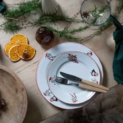 PORSGRUNDS PORSELÆNSFABRIK Porsgrunds Porselænsfabrik Nisseservise Middagstallerken 27 cm