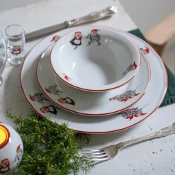 PORSGRUNDS PORSELÆNSFABRIK Porsgrunds Porselænsfabrik Nisseservise Middagstallerken 27 cm