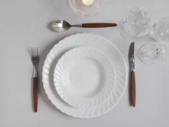 PORSGRUNDS PORSELÆNSFABRIK Porsgrunds Porselænsfabrik Bogstad Hvitt Stor Tallerken 27 cm