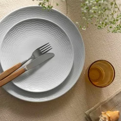 PORSGRUNDS PORSELÆNSFABRIK Porsgrunds Porselænsfabrik Bølge Hvitt Asjett 21 cm