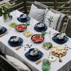 PORSGRUNDS PORSELÆNSFABRIK Porsgrunds Porselænsfabrik Sense Teal Bolle 18,5cm 4pk