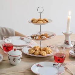 PORSGRUNDS PORSELÆNSFABRIK Porsgrunds Porselænsfabrik Nisseservise Skål med Lokk