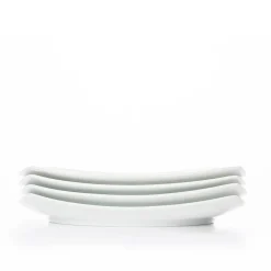 PORSGRUNDS PORSELÆNSFABRIK Porsgrunds Porselænsfabrik Sense Firkantet Tallerken 21cm 4pk