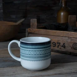 PORSGRUNDS PORSELÆNSFABRIK Porsgrunds Porselænsfabrik Marius Trend Krus 25cl Blå 2pk