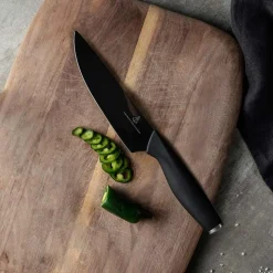 PORSGRUNDS PORSELÆNSFABRIK Porsgrunds Porselænsfabrik De Cuisson Kokkekniv 16cm Sort