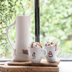 PORSGRUNDS PORSELÆNSFABRIK Porsgrunds Porselænsfabrik Nisseservise Nomi Krus 2pk