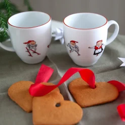 PORSGRUNDS PORSELÆNSFABRIK Porsgrunds Porselænsfabrik Nisseservise Nomi Krus 2pk