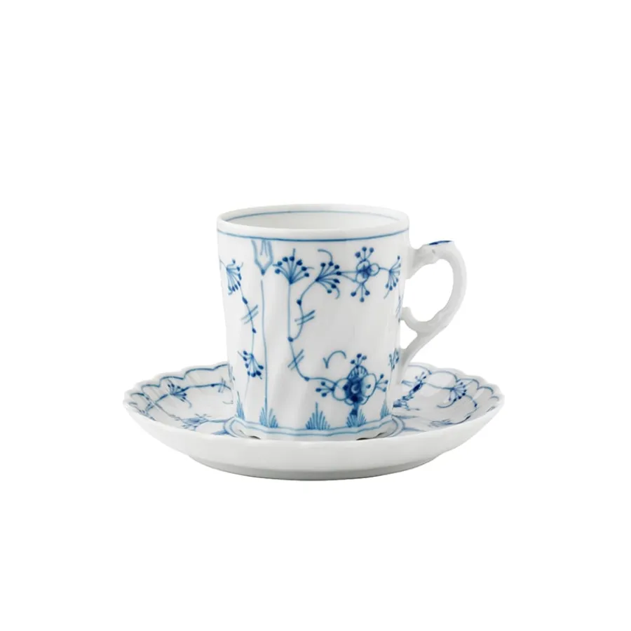 PORSGRUNDS PORSELÆNSFABRIK Porsgrunds Porselænsfabrik Bogstad Stråmønster Kopp 13 cl m/skål