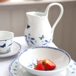 PORSGRUNDS PORSELÆNSFABRIK Porsgrunds Porselænsfabrik Bluebird Butterfly Kopp med Skål 23 cl