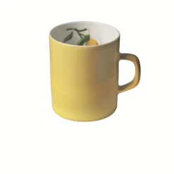 PORSGRUNDS PORSELÆNSFABRIK Porsgrunds Porselænsfabrik Citron Kopp & Skål Kaffe 15 cl