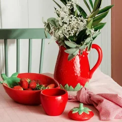 PORSGRUNDS PORSELÆNSFABRIK Porsgrunds Porselænsfabrik Jordbær Skål 26x19cm