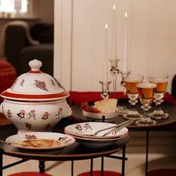 PORSGRUNDS PORSELÆNSFABRIK Porsgrunds Porselænsfabrik Nisseservise Dyp Tallerken 21cm