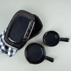 PORSGRUNDS PORSELÆNSFABRIK Porsgrunds Porselænsfabrik Terra Form m/Håndtak 15cm Noche