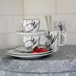 PORSGRUNDS PORSELÆNSFABRIK Porsgrunds Porselænsfabrik Partitur Krus Maud m/Hank 25 cl