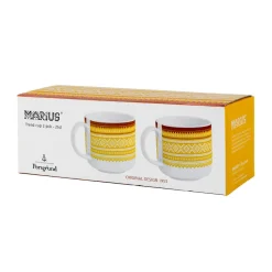 PORSGRUNDS PORSELÆNSFABRIK Porsgrunds Porselænsfabrik Marius Trend Krus 25 Cl Gul 2pk