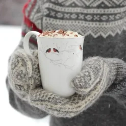 PORSGRUNDS PORSELÆNSFABRIK Porsgrunds Porselænsfabrik Dompap Krus 44cl 2pk